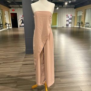 Nude Jumpsuit Size Small 🍑